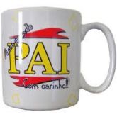 Canecas de porcelana a um grande pai com carinho